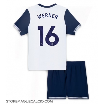 Tottenham Hotspur Timo Werner #16 Maglia Gara Casa Repliche 2024-25 Bambino
